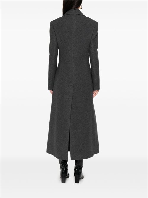 Long double-breasted coat THE NINA STUDIO | N9278PARMAGREY